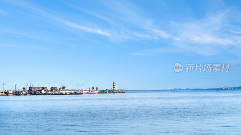 连云港羊山岛景区和田湾跨海大桥