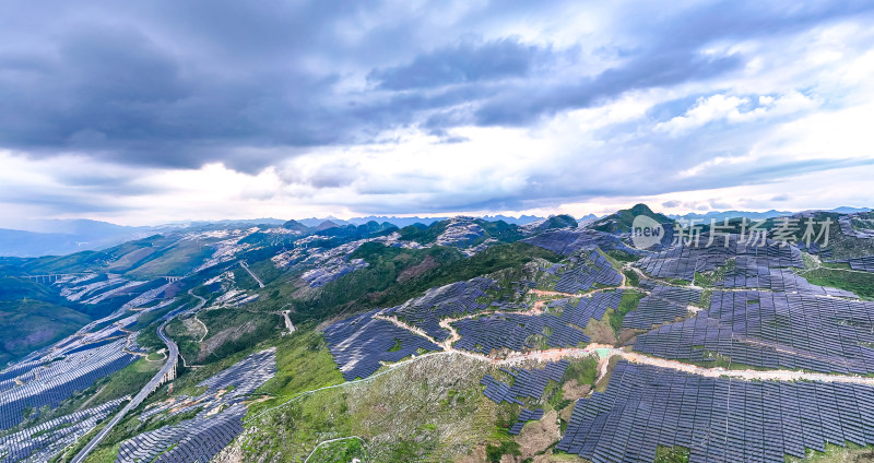 贵州山地光伏喀斯特地貌