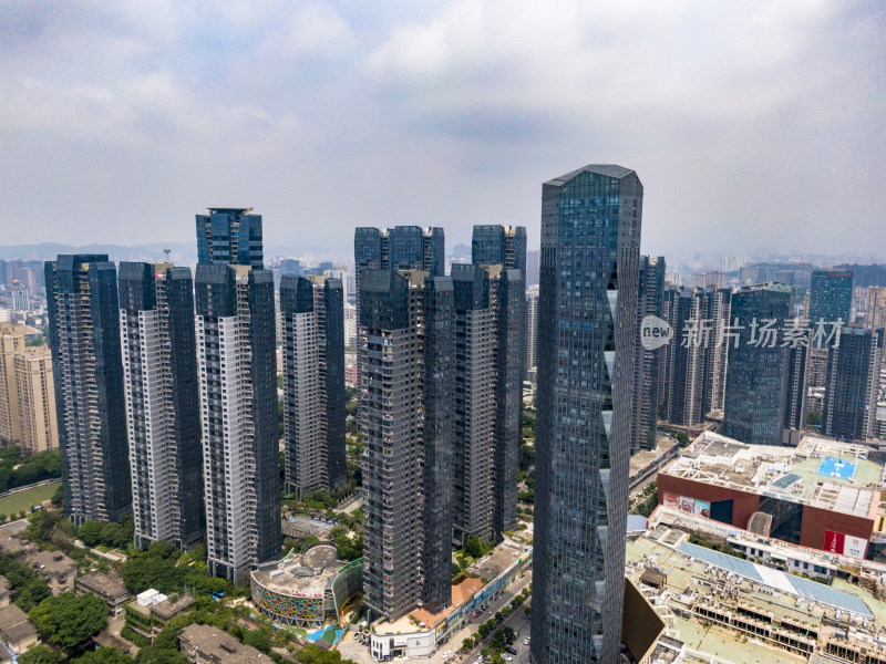 福建福州城市风光地标建筑航拍