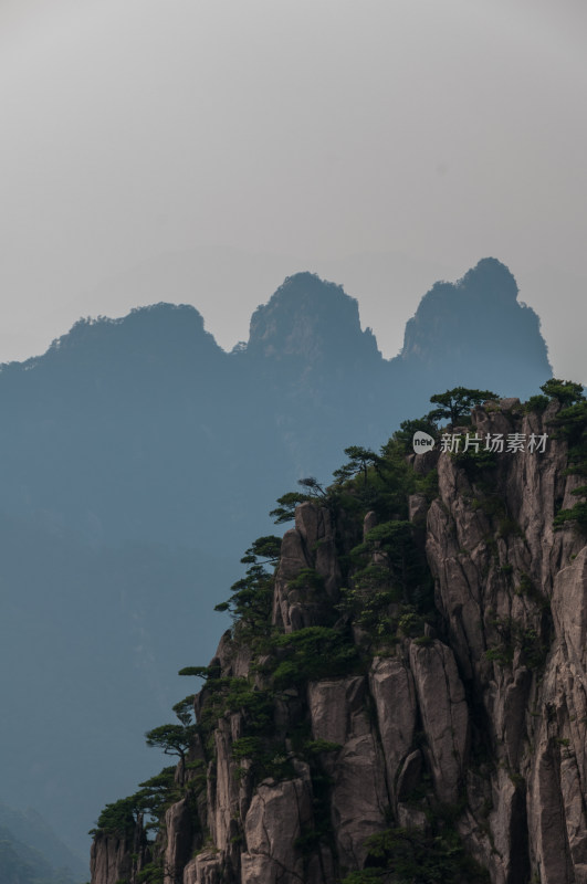 黄山的西海大峡谷