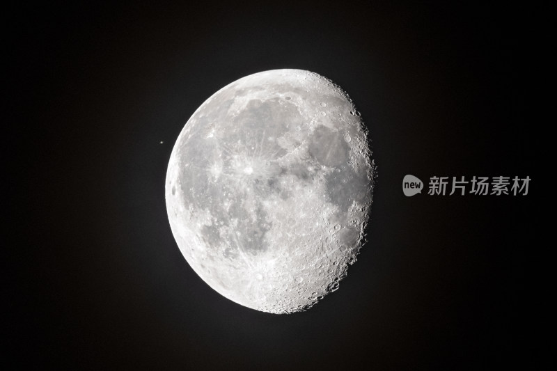 2024年7月25日罕见天象"月掩土星"实拍