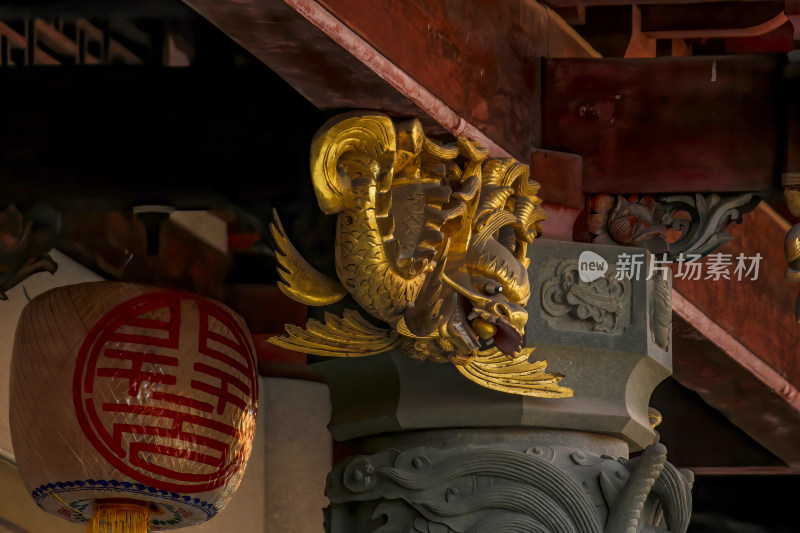 潮州开元古寺古建筑特写