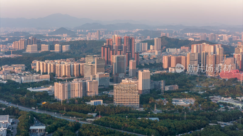 深圳龙华区城市风光