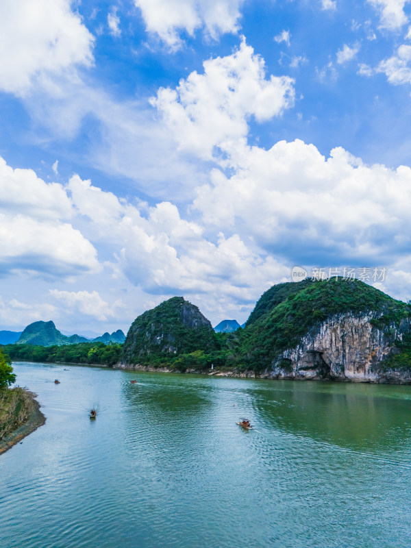 桂林夏季漓江风景区