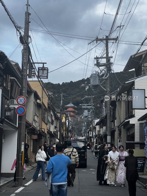 日本京都城市街道