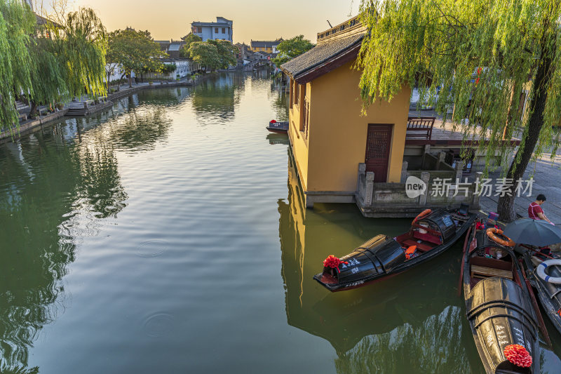 绍兴安昌古镇江南水乡风景