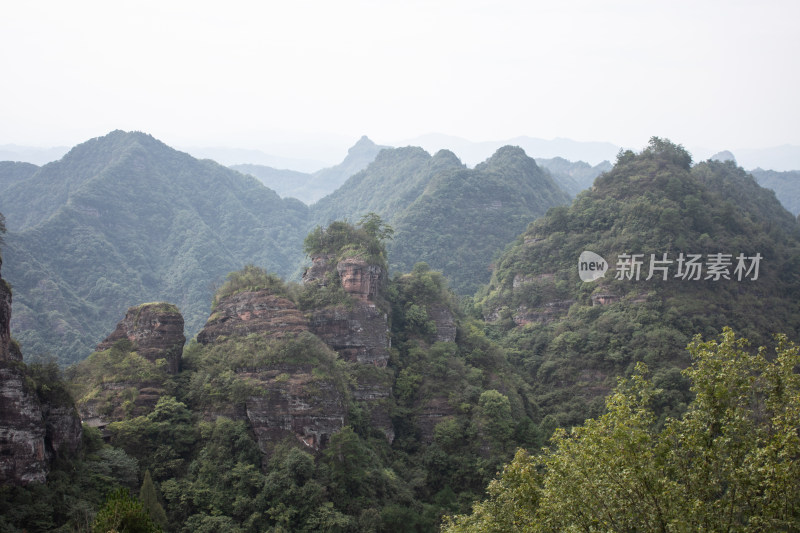 齐云山山顶风景