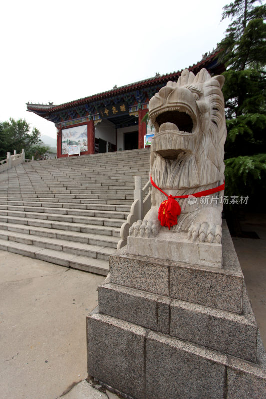 山东著名旅游景点醴泉寺建筑风格