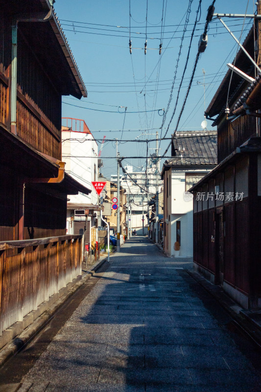 老街 日式老街 街道 江户川  日式街头