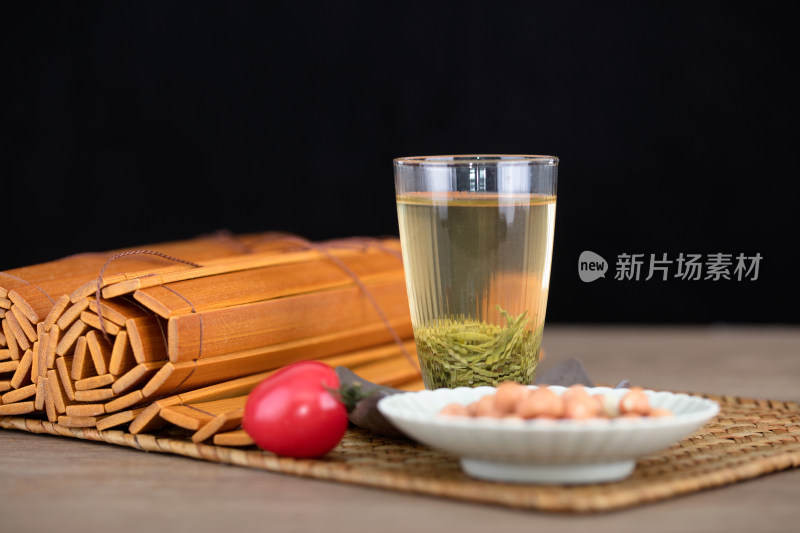 休闲的茶和休闲的时光