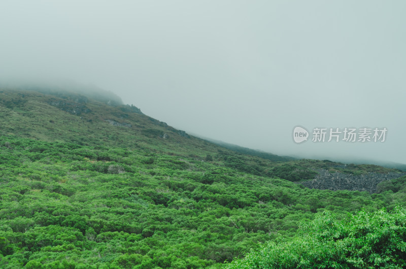 福建省福州平潭岛雾中大山