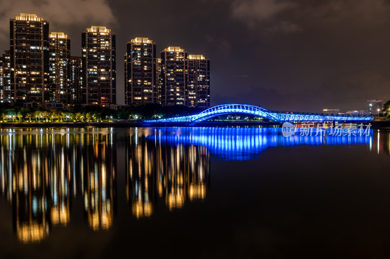 厦门五缘湾公园夜景