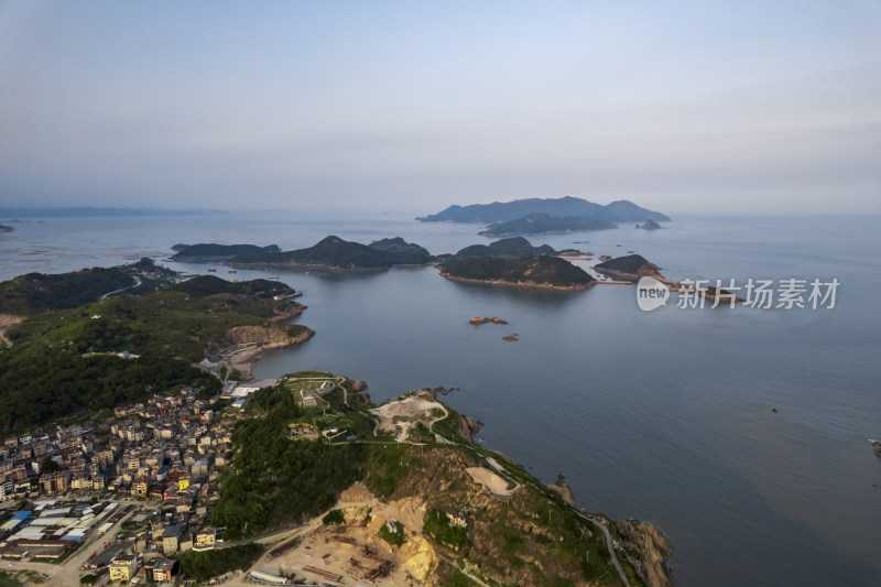 海上岛屿自然风光航拍