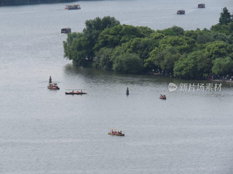 杭州西湖风景区旅游风光