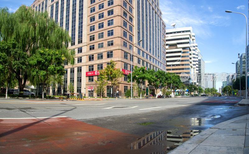 北京市西城区金融大街街景