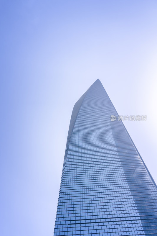 上海环球金融中心玻璃幕墙摩天大楼