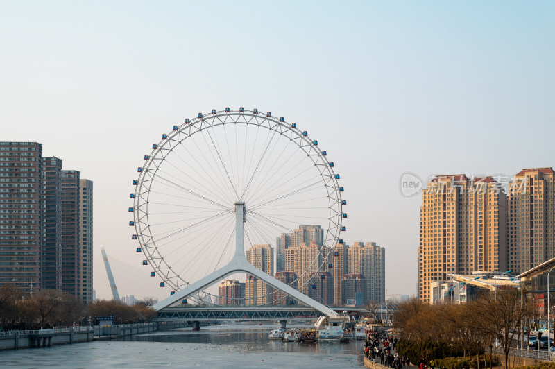 天津之眼城市景观风光