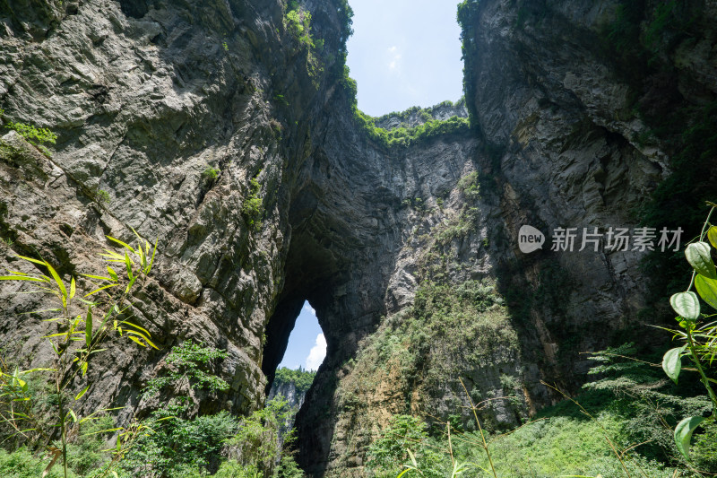 重庆武隆后坪乡天坑群景观