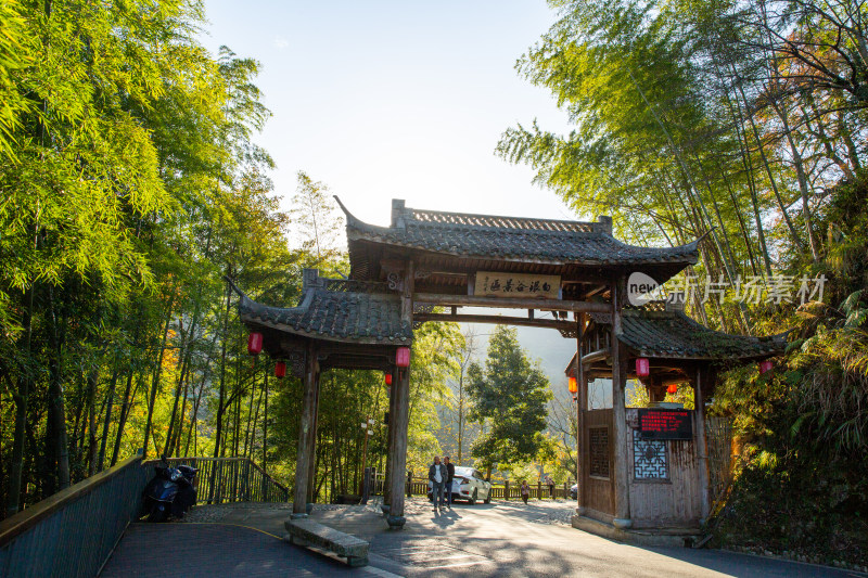 云和梯田坑根石寨风景