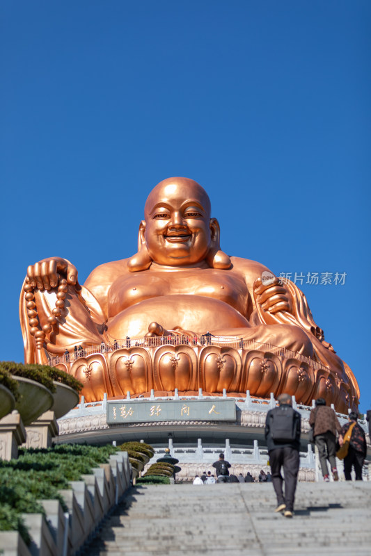 宁波奉化雪窦山雪窦寺弥勒大佛景区