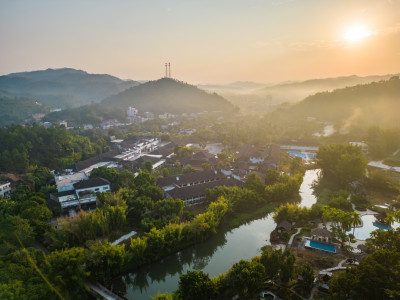 温泉度假村