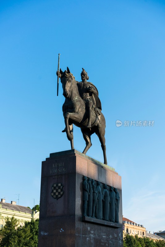 萨格勒布克罗地亚城市景观