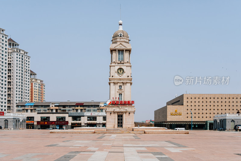 满洲里市区城景