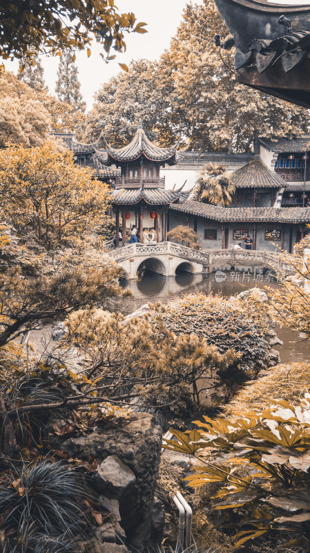 杭州清代古宅胡雪岩故居风景