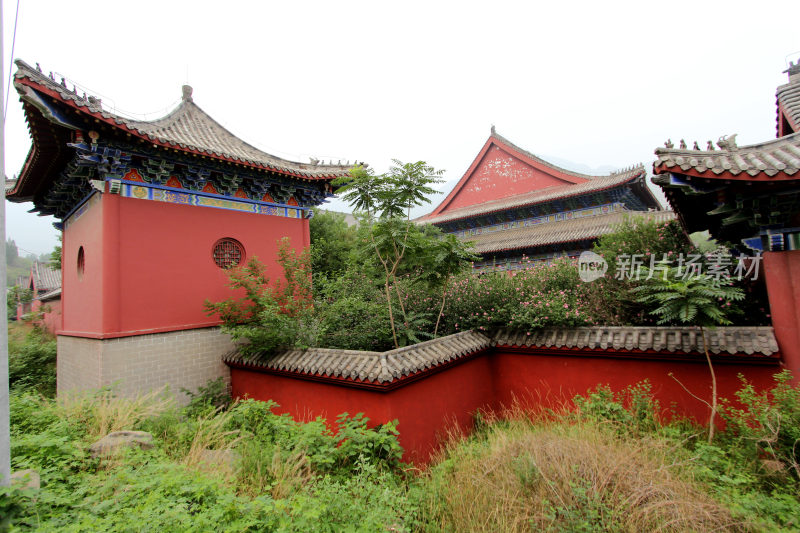 山东著名旅游景点醴泉寺建筑风格