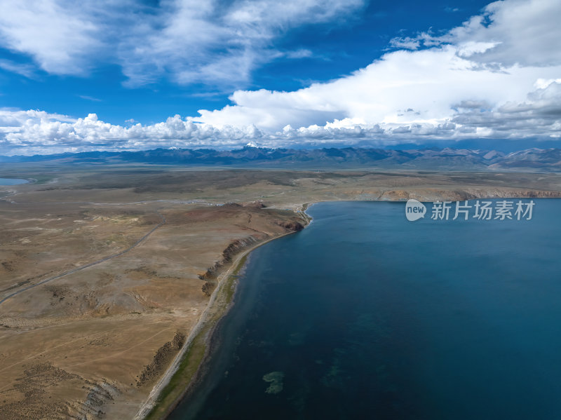 西藏阿里地区冈仁波齐神山雪山高空航拍