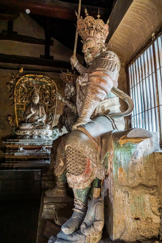 山西晋中市平遥县双林寺彩塑艺术