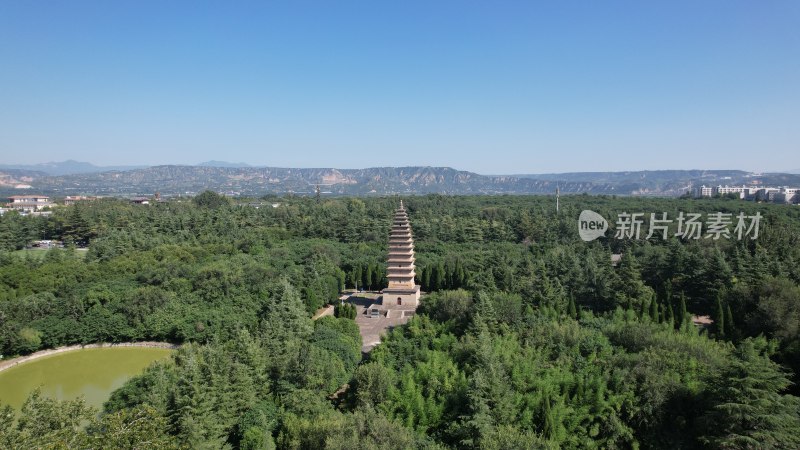 三门峡蛤蟆塔宝轮寺塔