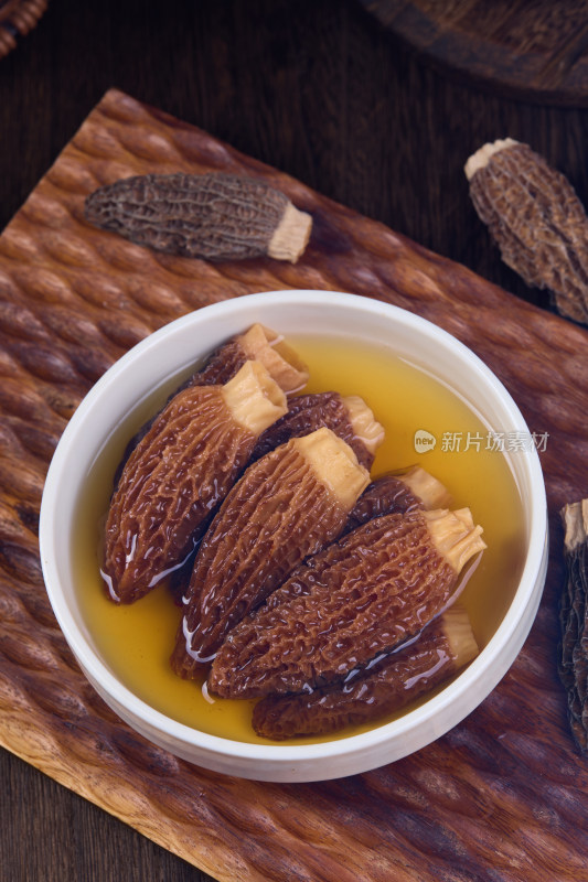 羊肚菌干 野生菌 干羊肚菌 干货 松茸菌