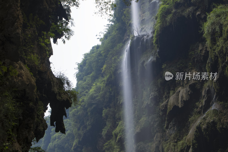 贵州黔西南马岭河大峡谷瀑布风光