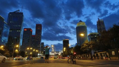 北京国贸高楼大厦