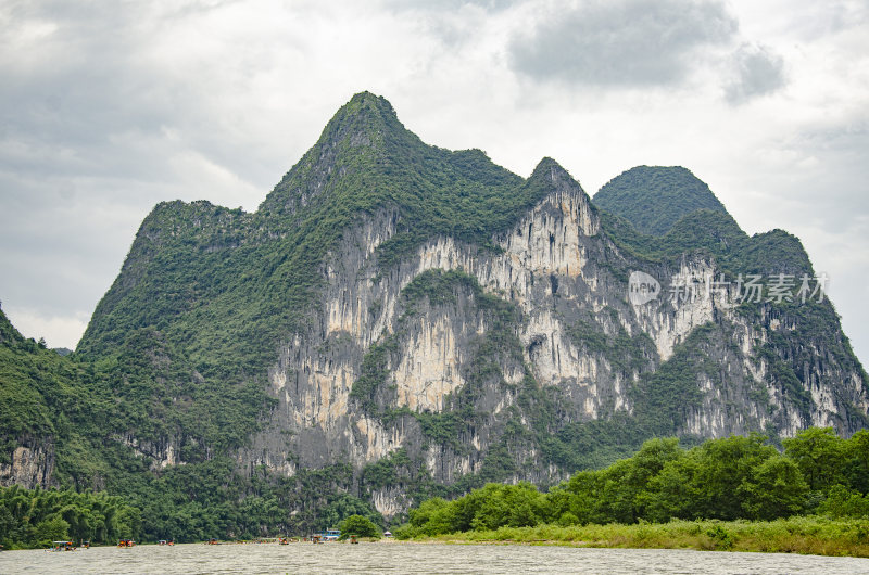 广西桂林漓江 漓江风光 九马画山