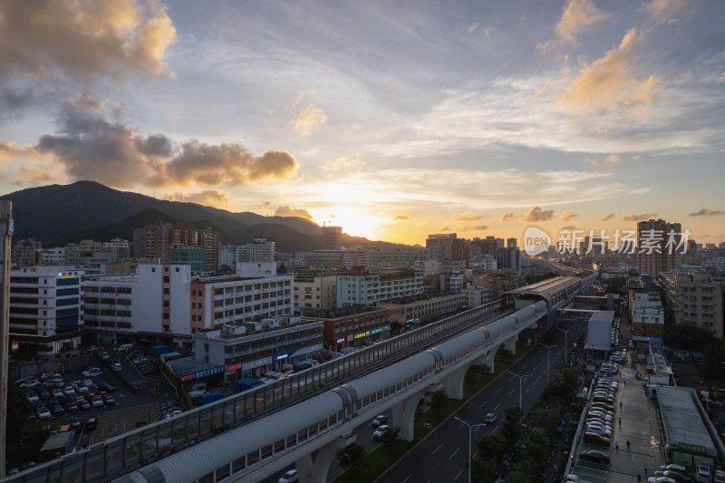 深圳市龙华区大浪街道航拍图