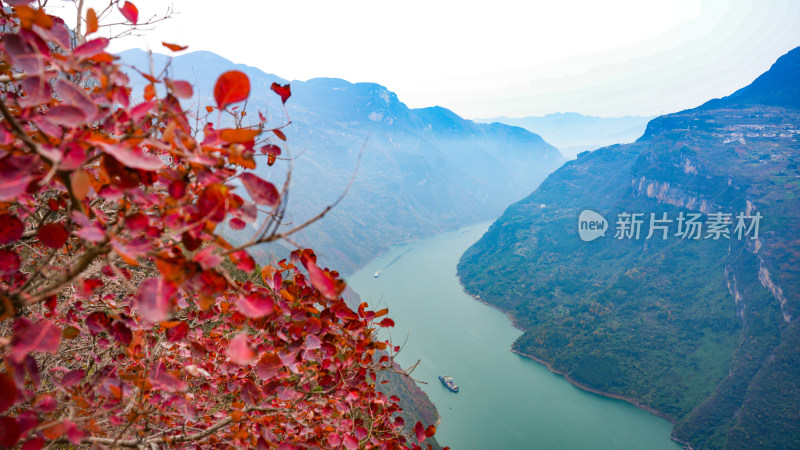 长江三峡巫峡风光