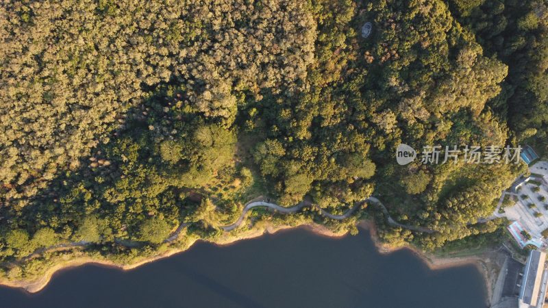 广东东莞：清溪湖沿岸风光