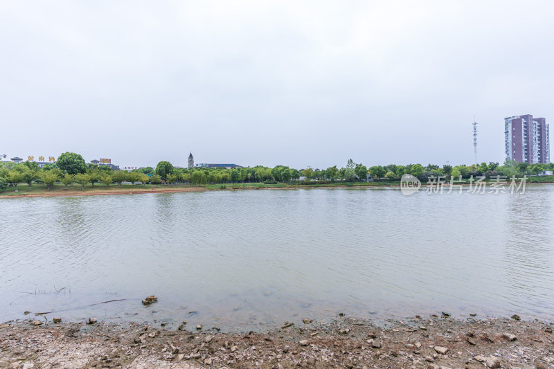 武汉江夏区韵湖湿地公园风景