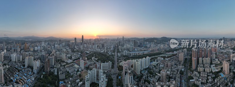 深圳罗湖区城市风光-城脉中心