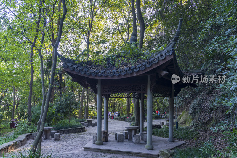 杭州宝石山景区栖霞洞景点