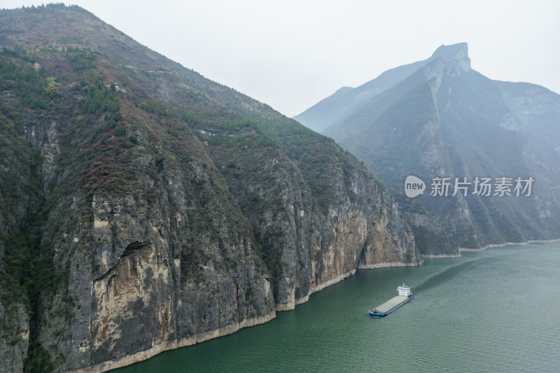 长江三峡奉节瞿塘峡山水风光