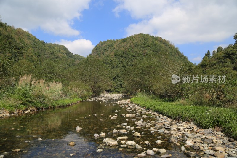 溪流 山间 河流