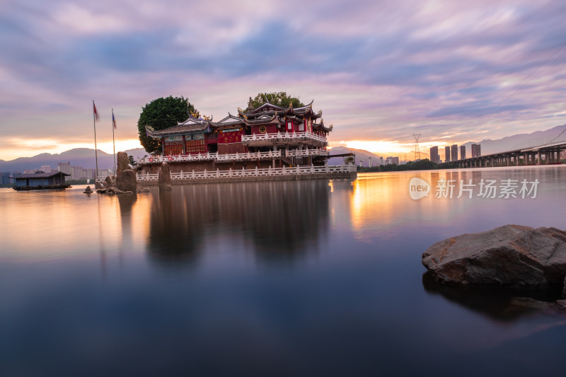 江中的寺庙·福州金山寺