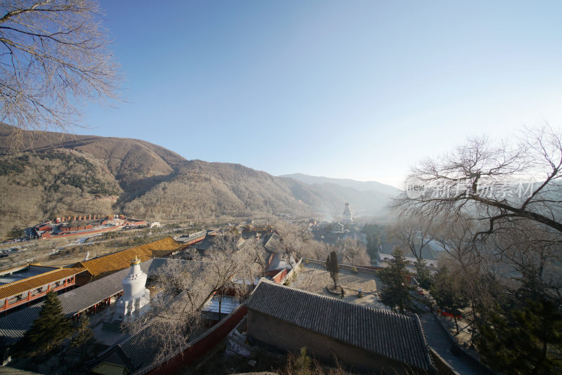 五台山寺庙建筑群