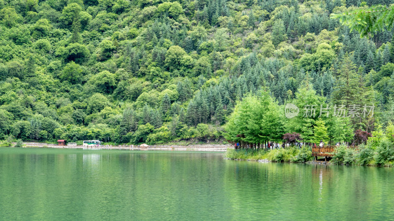 四川西部阿坝理县毕棚沟景区的迷人景色