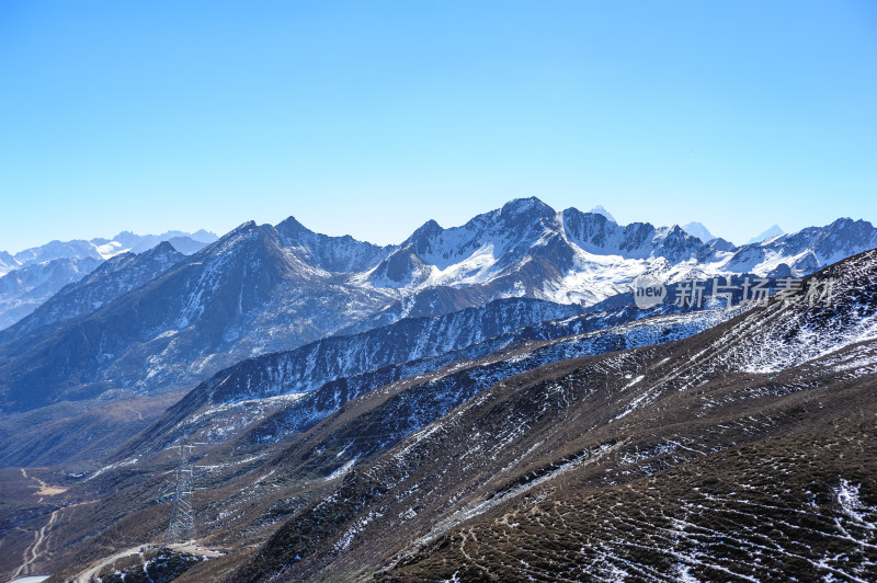 川西高原雪山