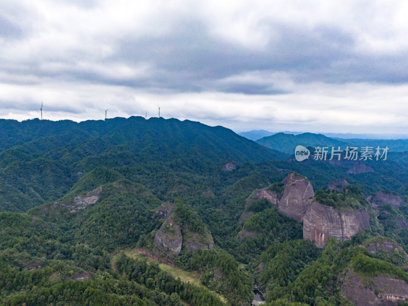 湖南怀化万佛山4A景区航拍摄影图