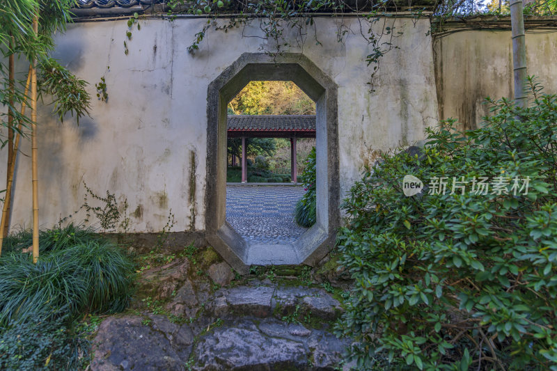 杭州栖霞岭黄龙洞景点风景